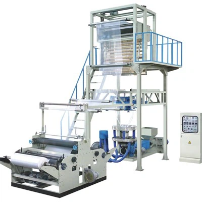 Machine de soufflage d'extrudeuse